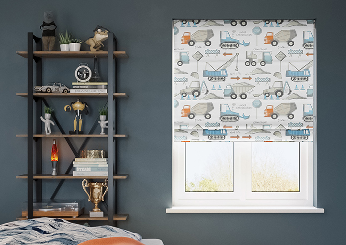 Tinker Town, Berry Burst - Twist&Fit Roman Blind - Image 3